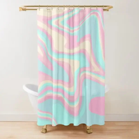 Thumbnail for AquaAura Iridescent Shower Curtain