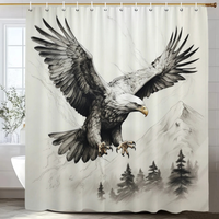 Thumbnail for Atlas Pride Eagle Shower Curtain