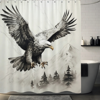 Thumbnail for Atlas Pride Eagle Shower Curtain