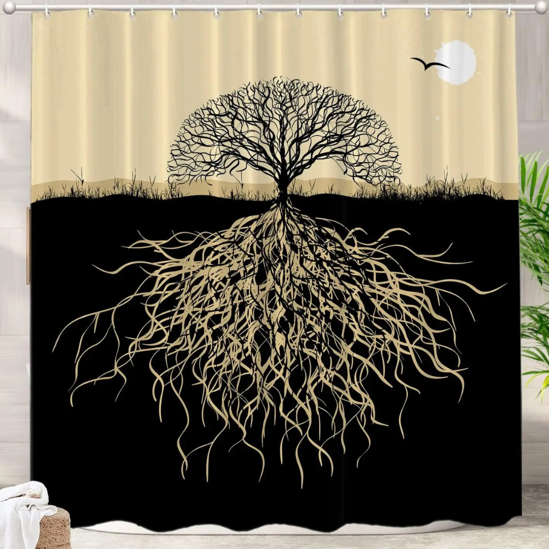 Aurora Ellis Tree of Life Shower Curtain
