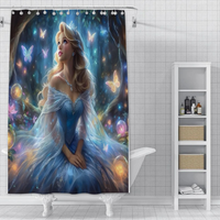 Thumbnail for Chic Princess Cinderella Shower Curtain 