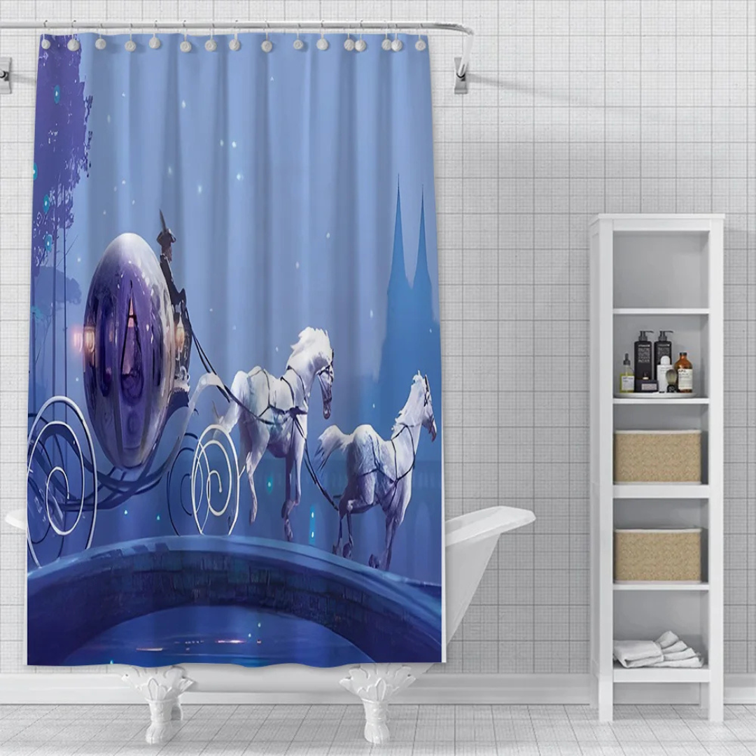 Classic Cinderella Shower Curtain 