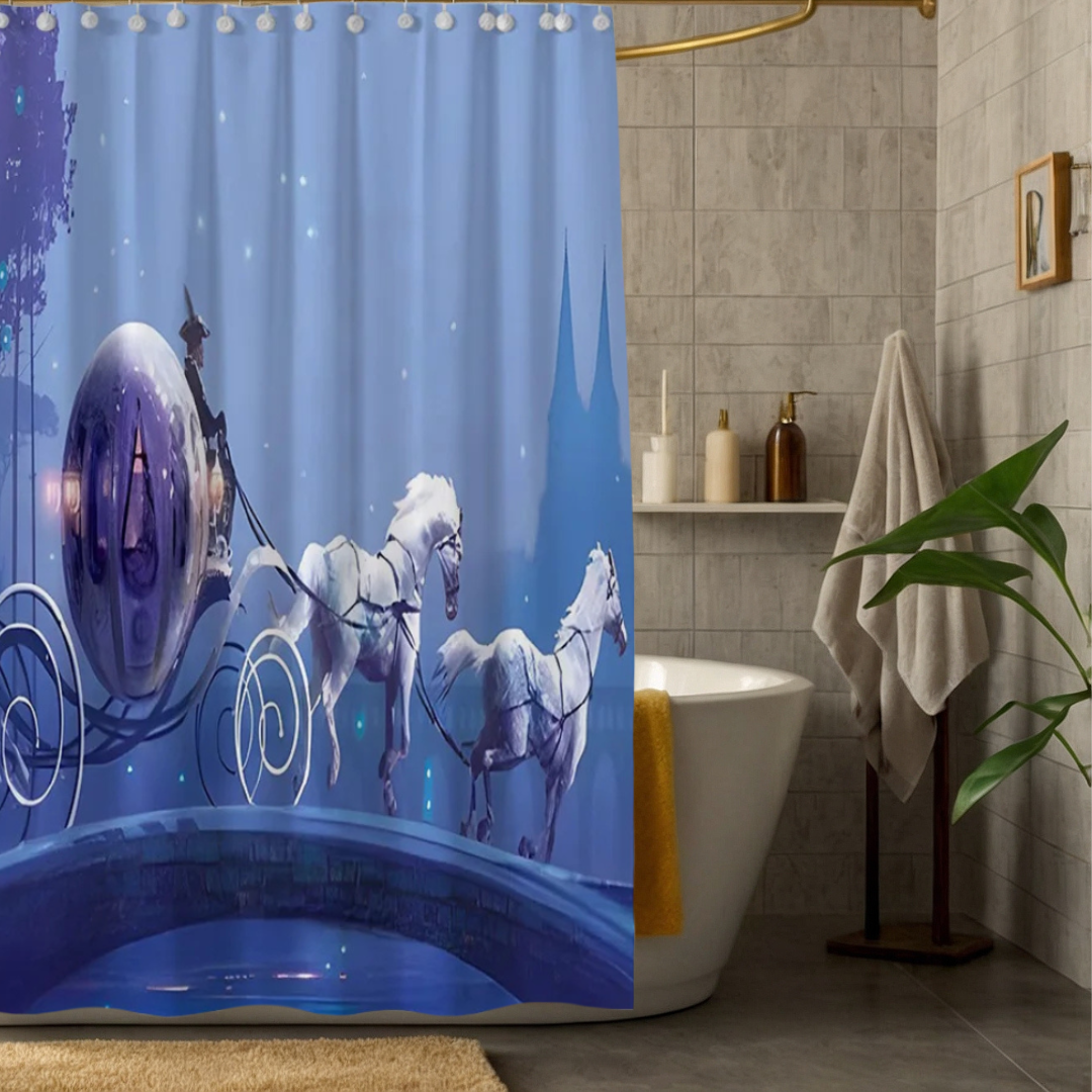 Classic Cinderella Shower Curtain