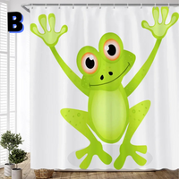 Thumbnail for Funny Frog Shower Curtain
