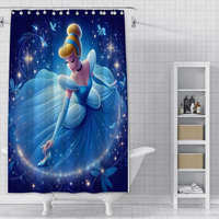 Thumbnail for Glass Slipper Cinderella Shower Curtain 