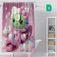 Thumbnail for Hello Kitty 3D Print SPA Shower Curtain