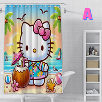 Thumbnail for Hello Kitty Coconut Shower Curtain