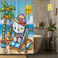 Thumbnail for Hello Kitty Coconut TREE Shower Curtain