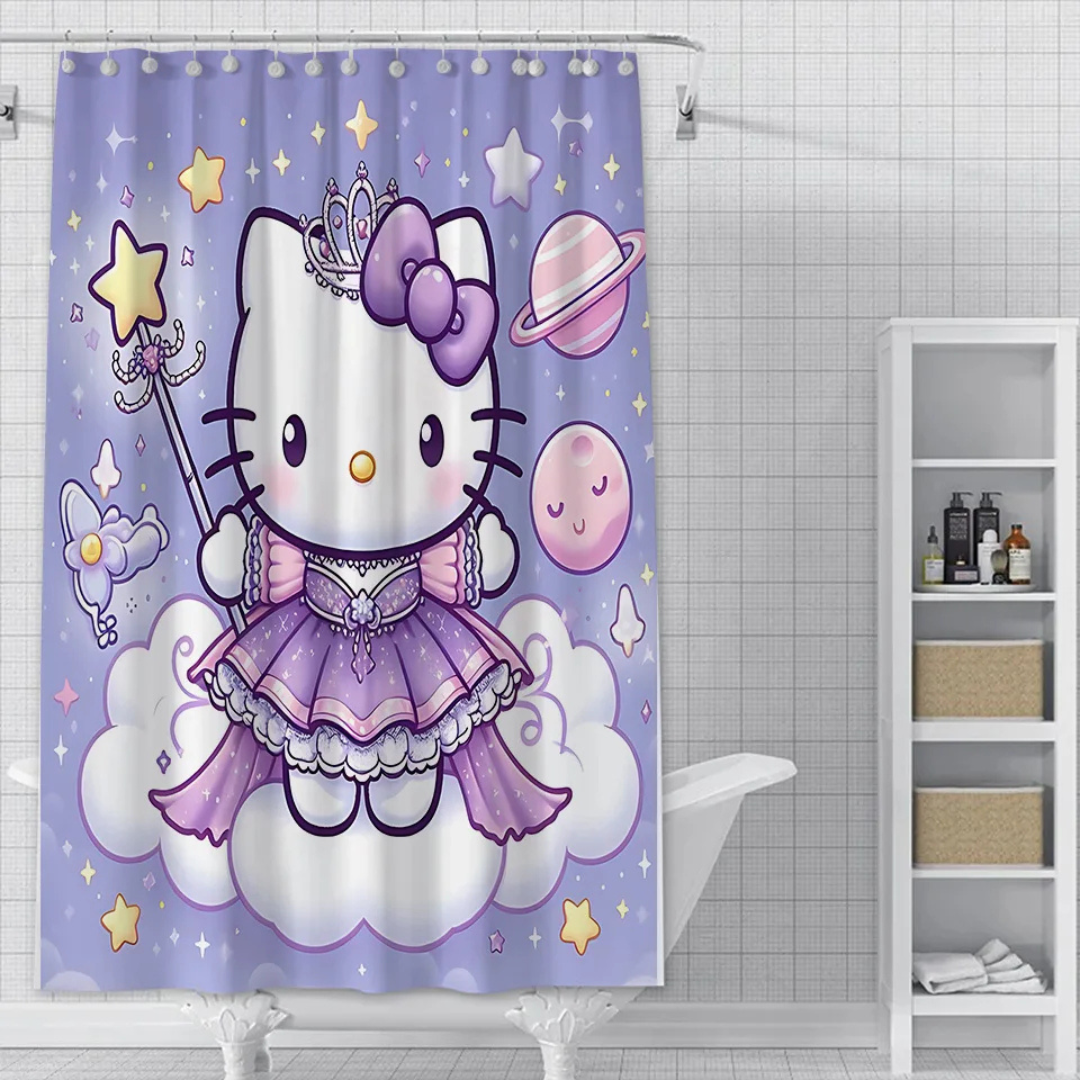Hello Kitty Princess Shower Curtain