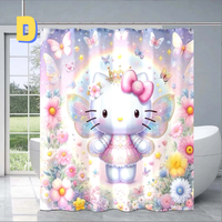 Thumbnail for FANTASY Hello Kitty Spring Shower Curtain