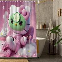Thumbnail for Hello Kitty Wellness Spa Shower Curtain