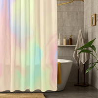 Thumbnail for Holographic Iridescent Shower Curtain