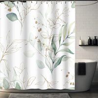 Thumbnail for Leo Fresh Eucalyptus Shower Curtain