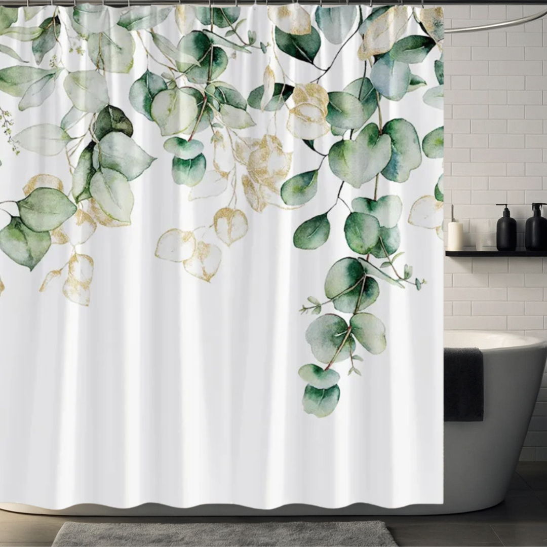 Lila Fresh Eucalyptus Shower Curtain