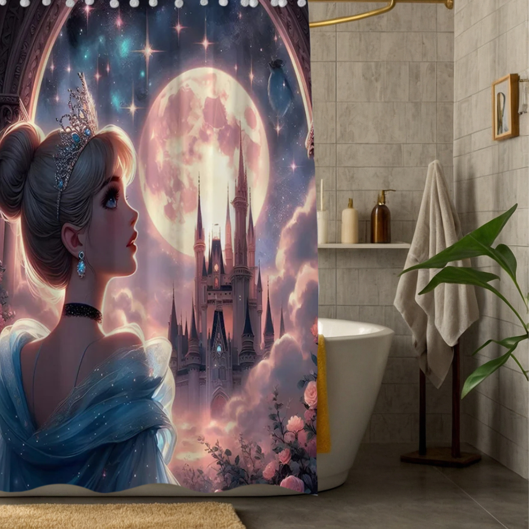 Magic Hour Cinderella Shower Curtain