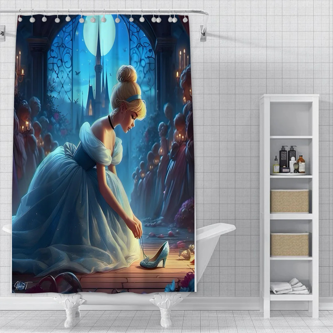 Magical Cinderella Shower Curtain