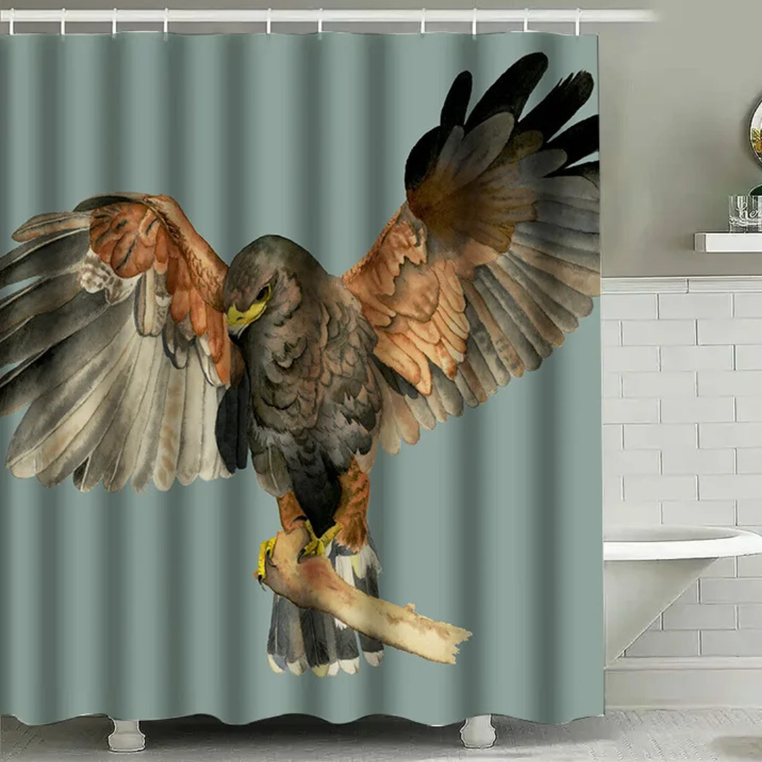 Maverick Eagle Shower Curtain