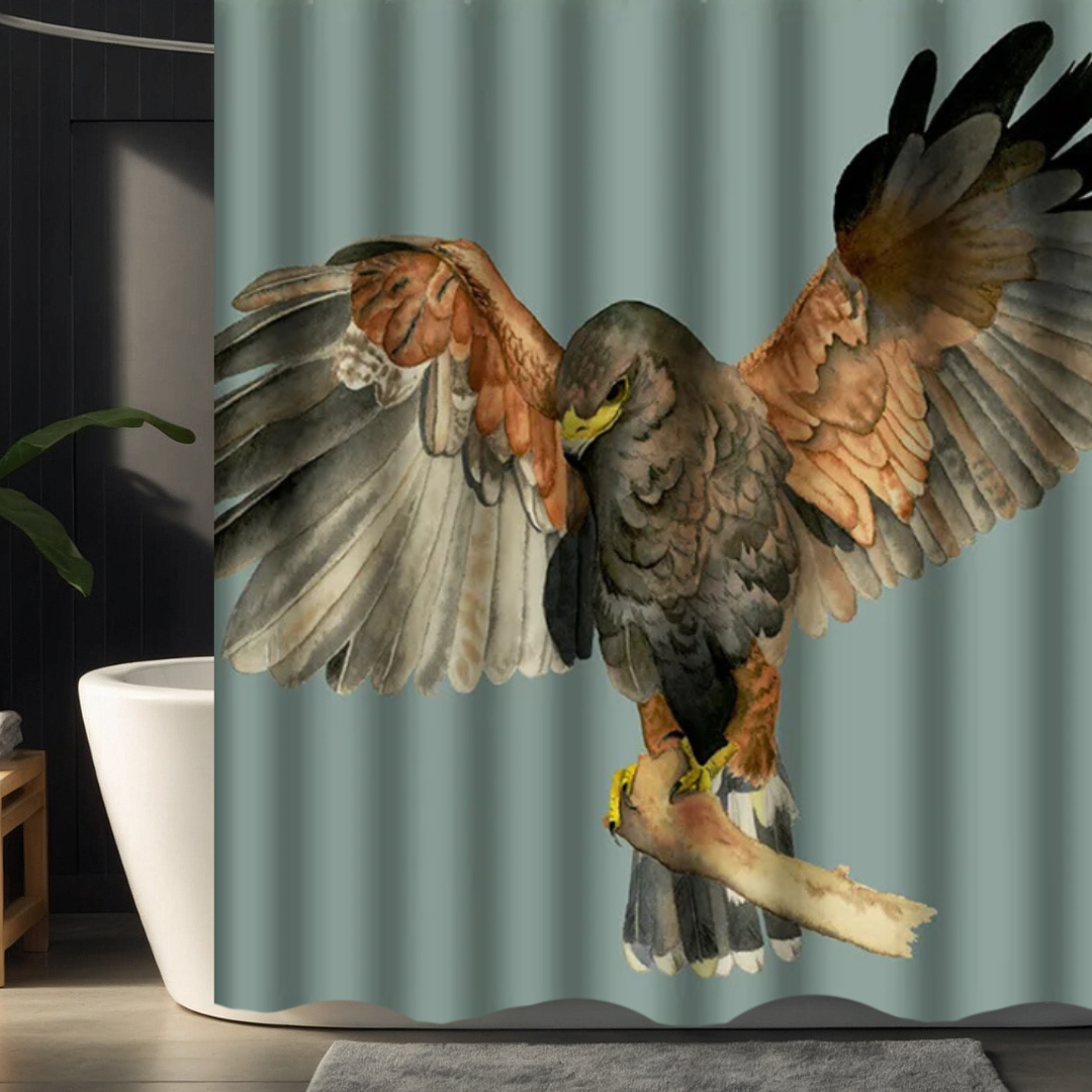 Maverick Eagle Shower Curtain
