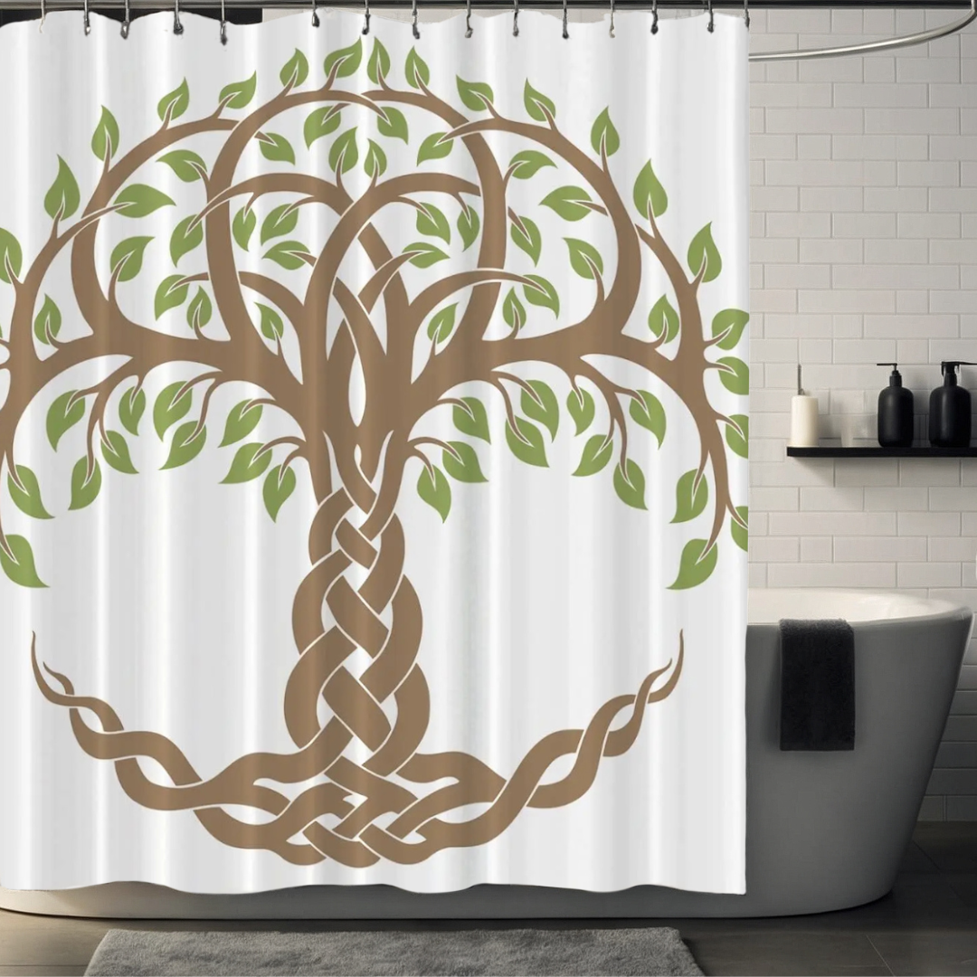 Maya Quinn Tree of Life Shower Curtain