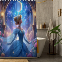 Thumbnail for Midnight Cinderella Shower Curtain