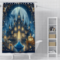 Thumbnail for Midnight Palace Cinderella Shower Curtain