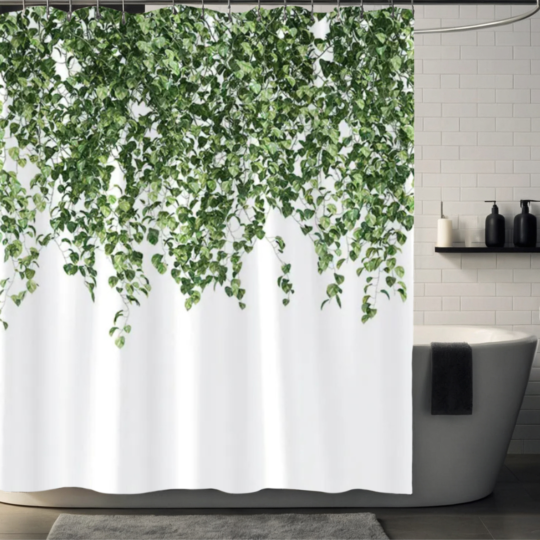 Miles Forest Eucalyptus Shower Curtain