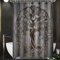 Thumbnail for Noah Vintage Tree of Life Shower Curtain