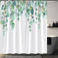 Thumbnail for Nora Whisper Eucalyptus Shower Curtain
