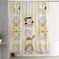 Thumbnail for Peanuts Snoopy Shower Curtain 