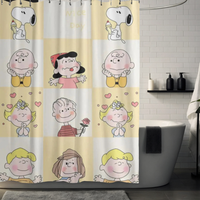 Thumbnail for Peanuts Snoopy Shower Curtain