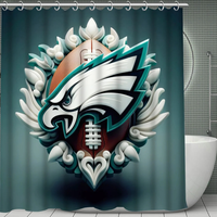 Thumbnail for Philadelphia Eagles Shower Curtain Set