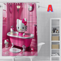 Thumbnail for Pink Hello Kitty Shower Curtain