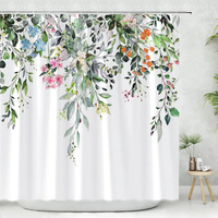 Thumbnail for Prism Garden Eucalyptus Shower Curtain