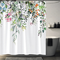 Thumbnail for Prism Garden Eucalyptus Shower Curtain