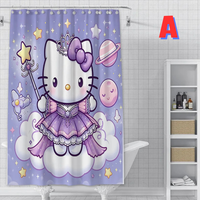 Thumbnail for Purple Hello Kitty Shower Curtain