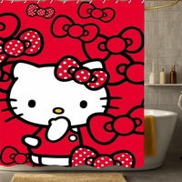 Thumbnail for Red Hello Kitty Shower Curtain
