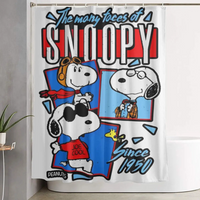Thumbnail for Snoopy Vintage Style Shower Curtain 