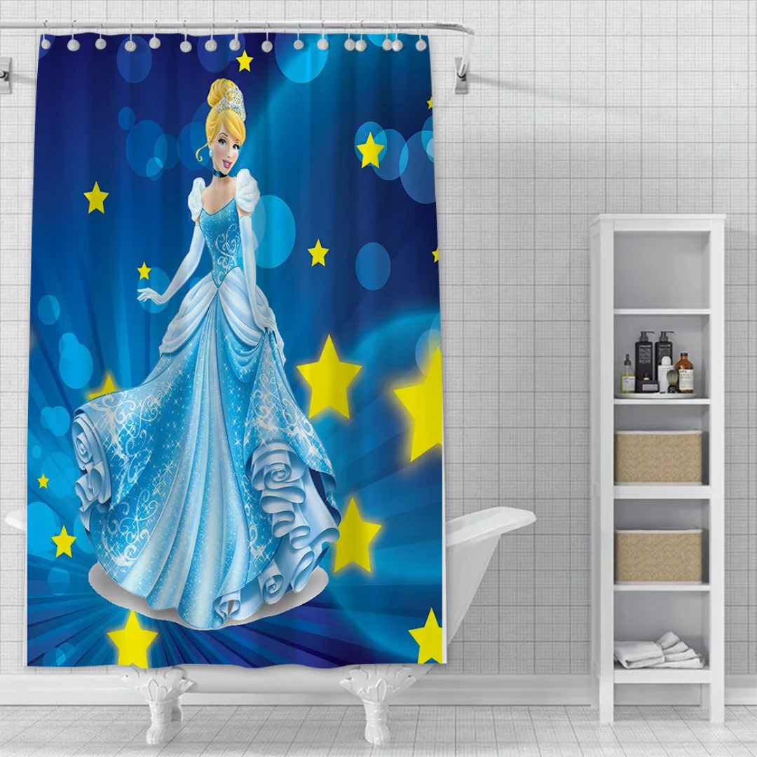 Star-Kissed Cinderella Shower Curtain