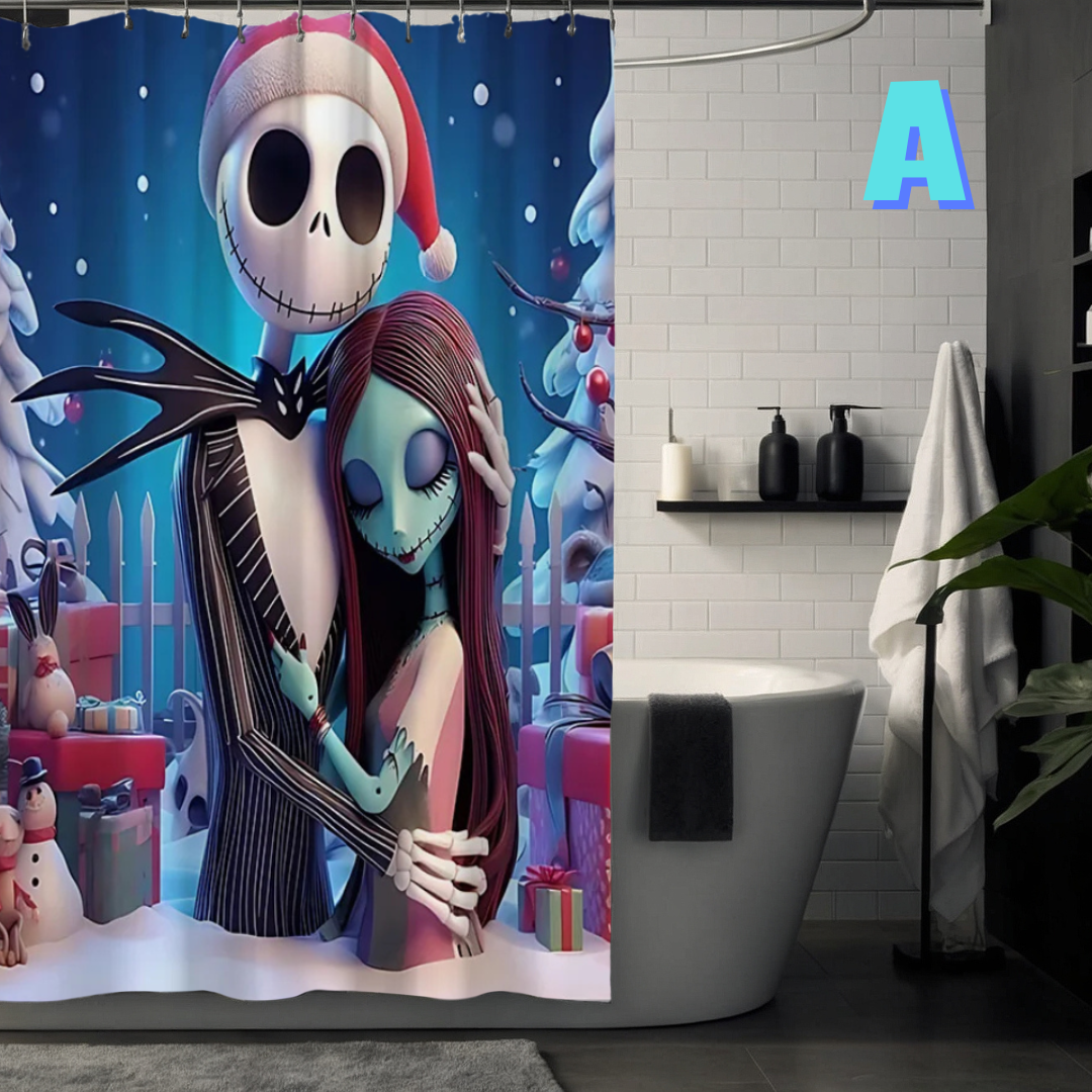 The Nightmare Before Christmas Shower Curtain