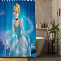 Thumbnail for Unique Cinderella Shower Curtain