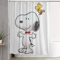 Thumbnail for Unique Snoopy Shower Curtain