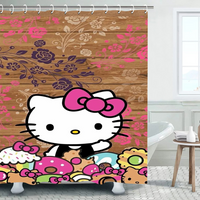 Thumbnail for Vintage Hello Kitty Shower Curtain