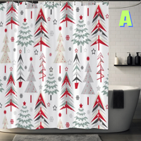 Thumbnail for Christmas Tree Shower Curtain